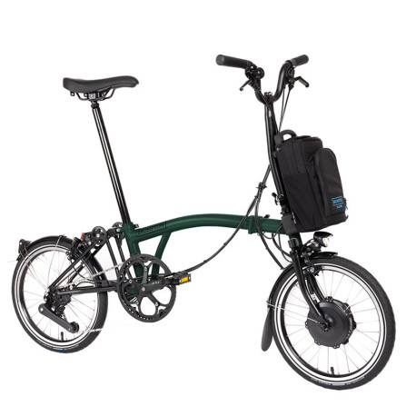 Vélo pliant électrique Brompton Electric C Line Explore - 12 vitesses - Guidon M Vélo pliant électrique Brompton Electric C Line Explore - 12 vitesses - Guidon M