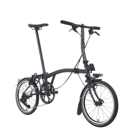 Vélo pliant Brompton P Line Explore - 12 vitesses - guidon S